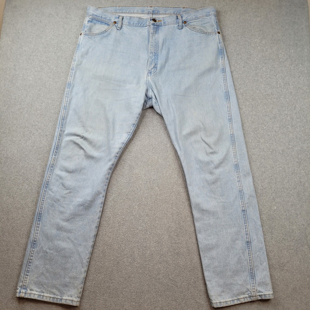 Wrangler Jeans Mens 40x32 Light Wash Cowboy Cut Original Fit 1013MWZGH